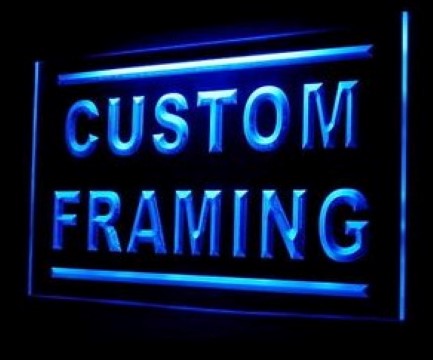 Custom Framing LED Neon Sign